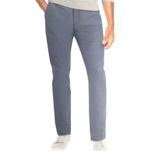 New Banana Republic 40x29 Men's Flat Front Dust Blue Chino Pant